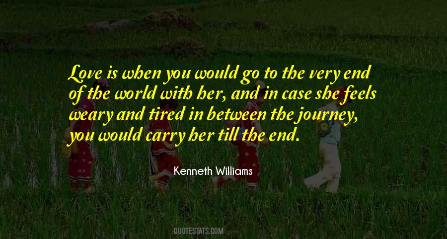 Journey To The End Quotes #755508