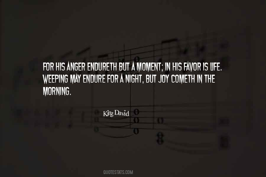 Joy Cometh In The Morning Quotes #1497057