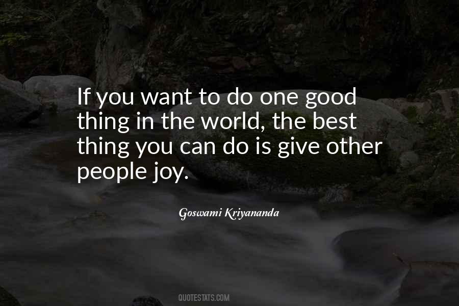 Joy In Giving Quotes #382708
