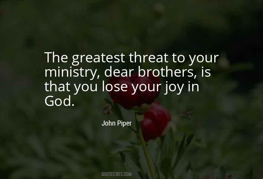 Joy In God Quotes #1181869