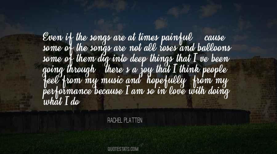 Joy In Music Quotes #1329070