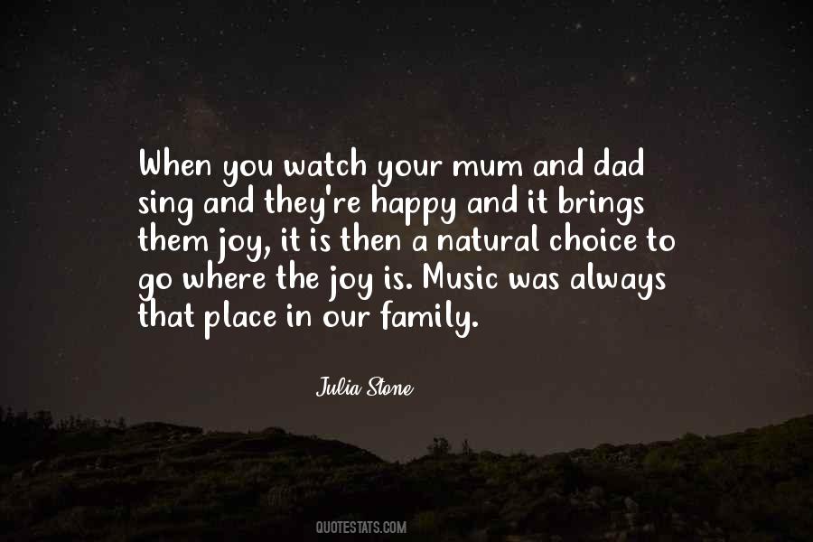 Joy In Music Quotes #1341318