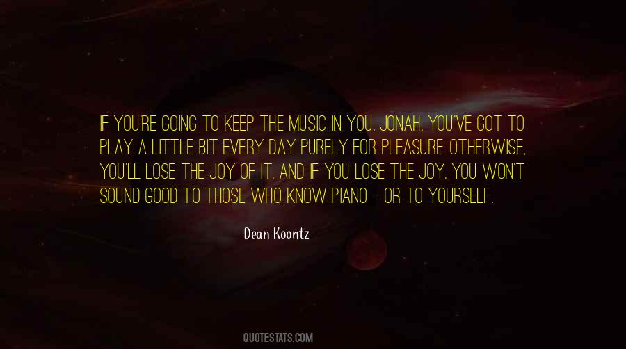 Joy In Music Quotes #168465