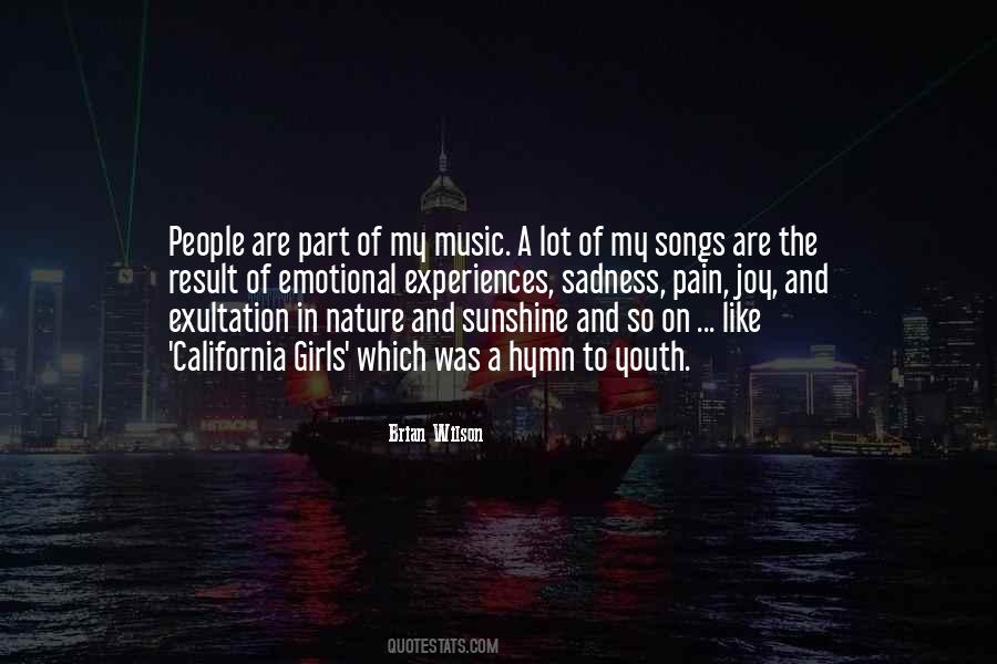 Joy In Music Quotes #1686382