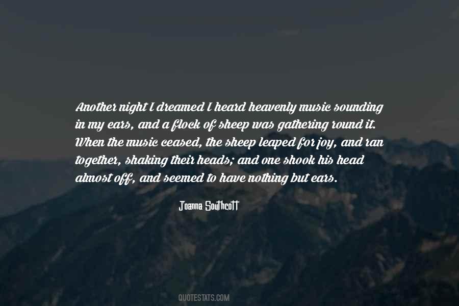 Joy In Music Quotes #1762406