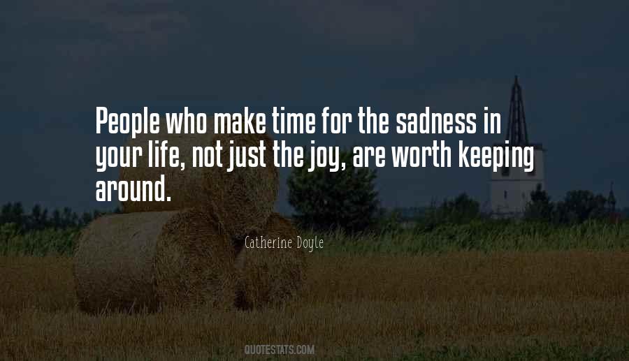 Joy In Sadness Quotes #1400540