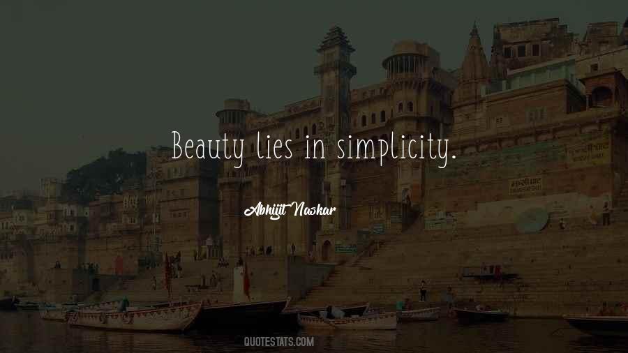Joy In Simplicity Quotes #1151731