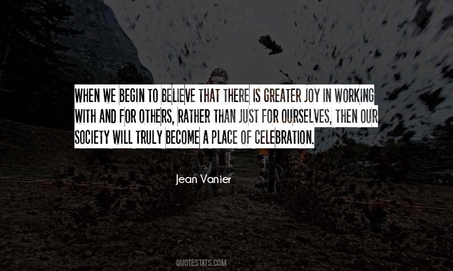 Joy In Working Quotes #1724329