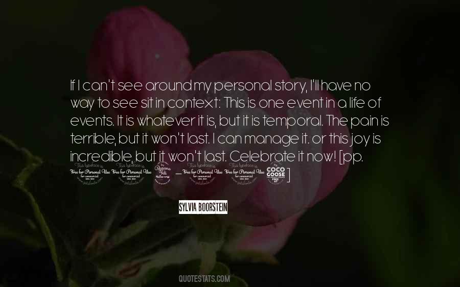 Joy Is Quotes #1074503