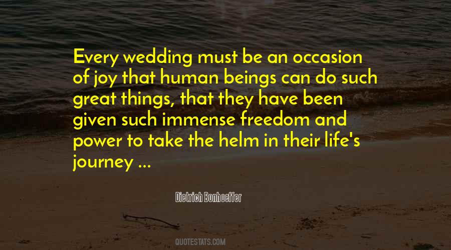 Joy Of Marriage Quotes #1817349
