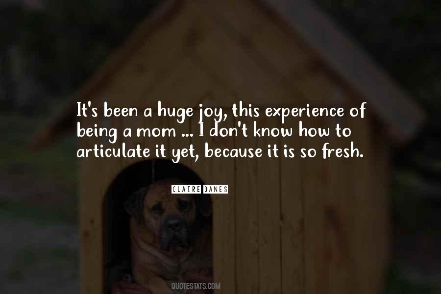 Joy Of Mom Quotes #221965
