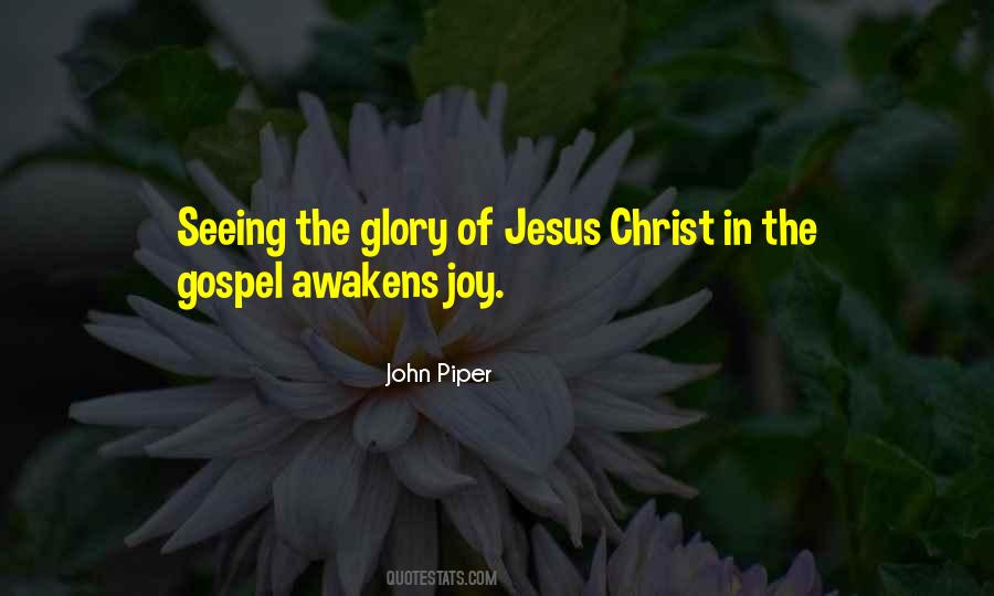 Joy Of The Gospel Quotes #1542869