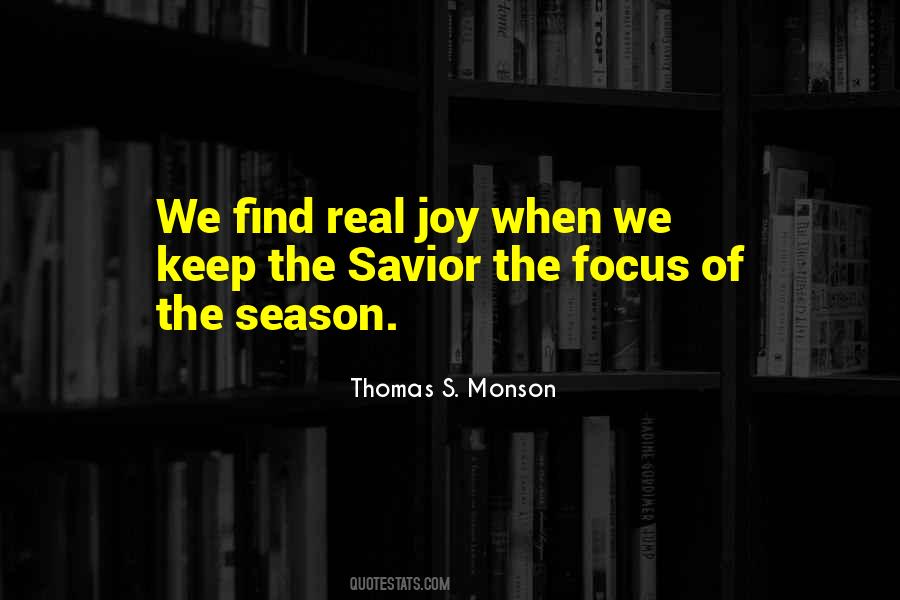 Joy Of The Season Quotes #1233618
