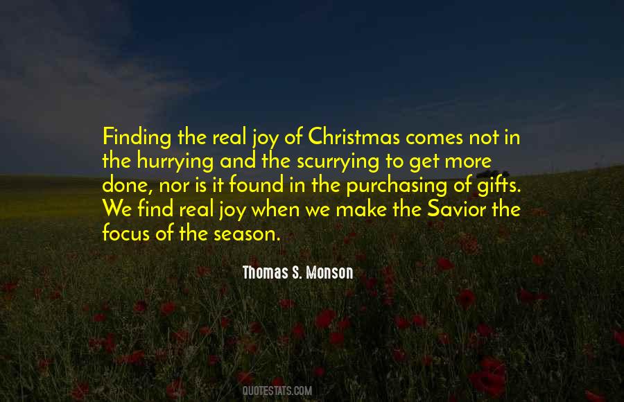 Joy Of The Season Quotes #294198