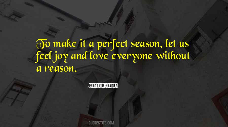 Joy Of The Season Quotes #868696