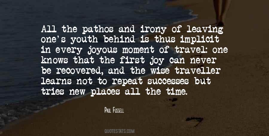 Joy Of Travel Quotes #96824