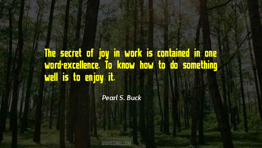 Joy Of Work Quotes #397094