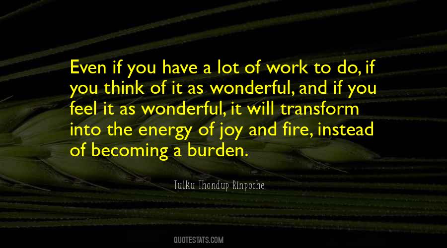 Joy Of Work Quotes #709956