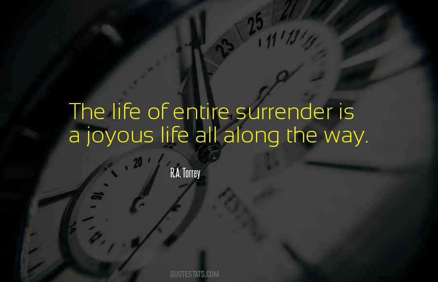 Joyous Life Quotes #1690540