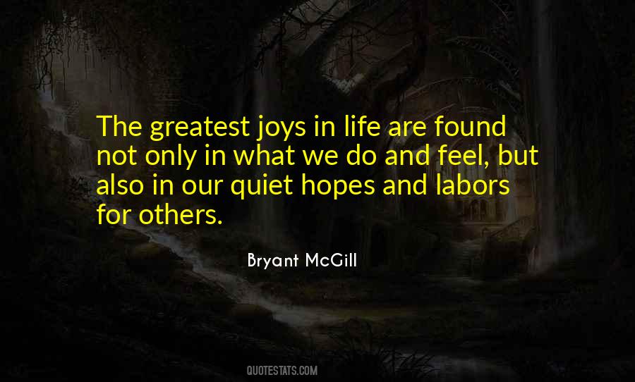 Joys In Life Quotes #872518