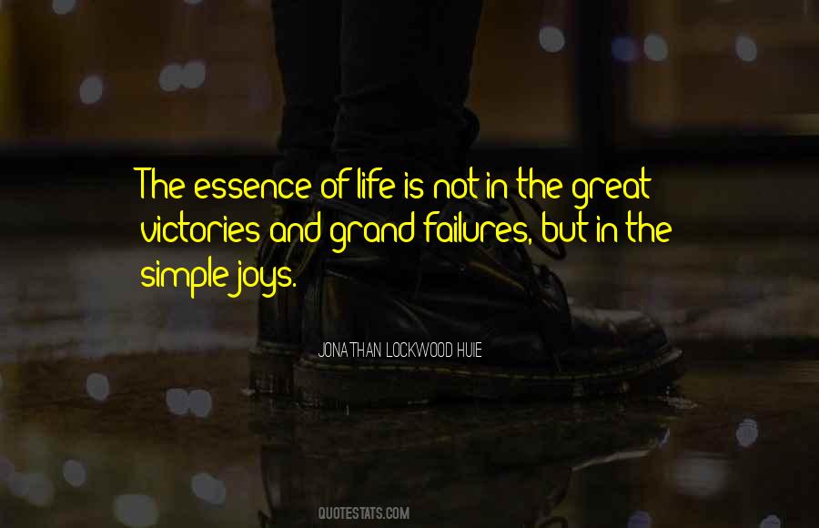 Joys In Life Quotes #970474