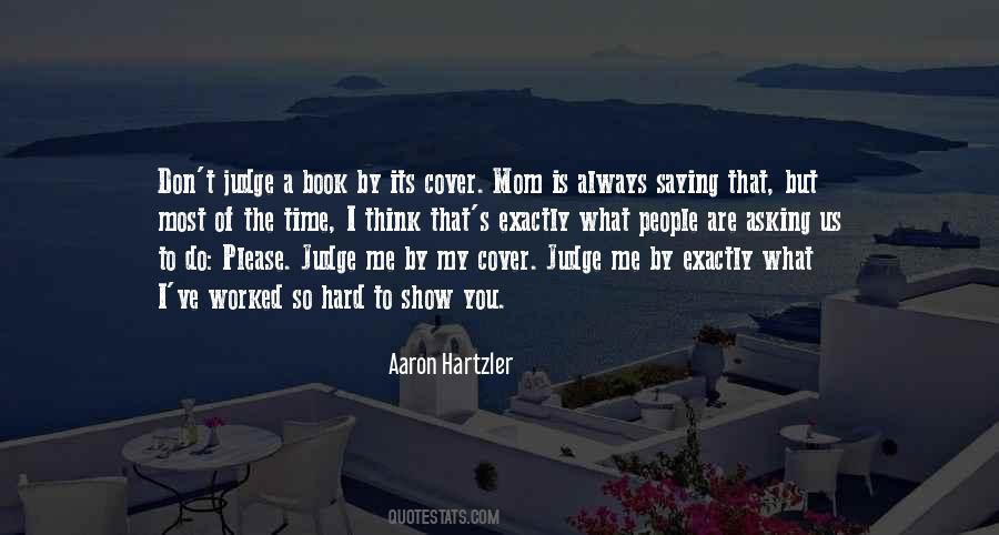 Judge A Book Quotes #1151708