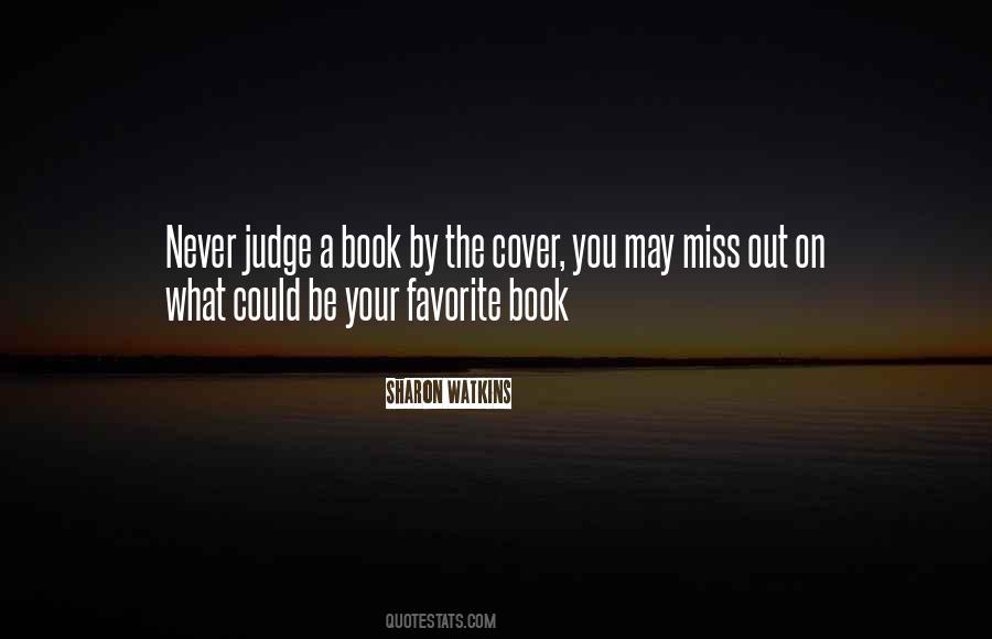 Judge A Book Quotes #1253714