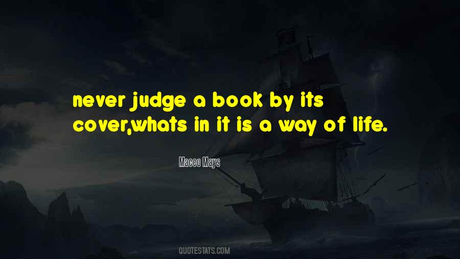 Judge A Book Quotes #1571981