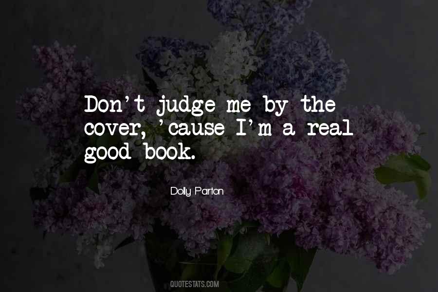 Judge A Book Quotes #1839586