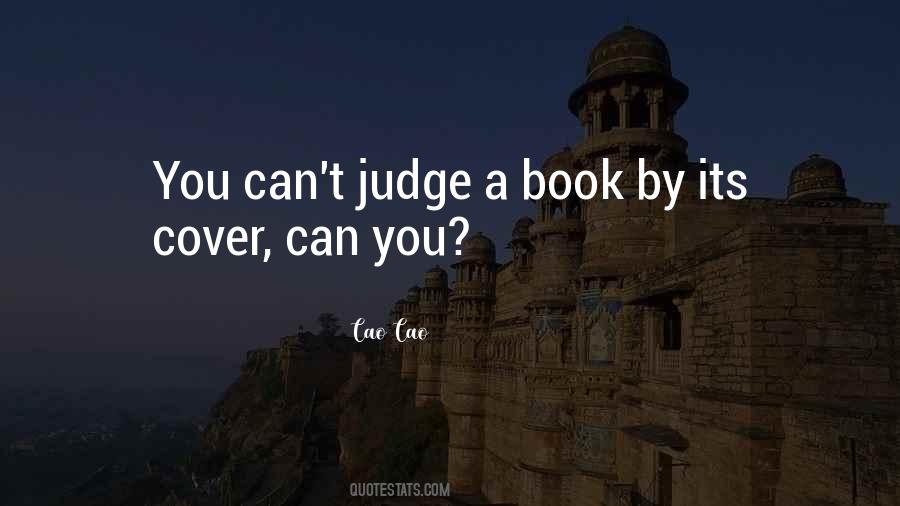 Judge A Book Quotes #1868306