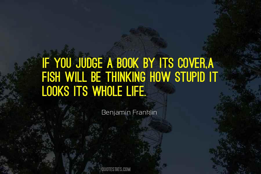 Judge A Book Quotes #365563