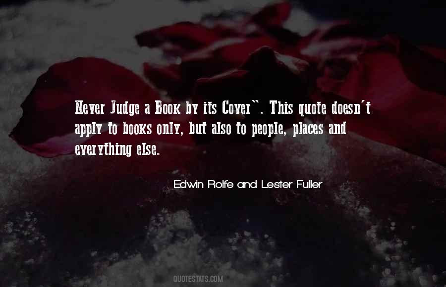 Judge A Book Quotes #391428