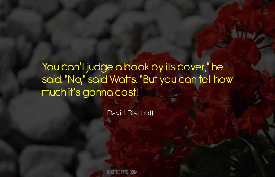 Judge Book By Cover Quotes #1087520