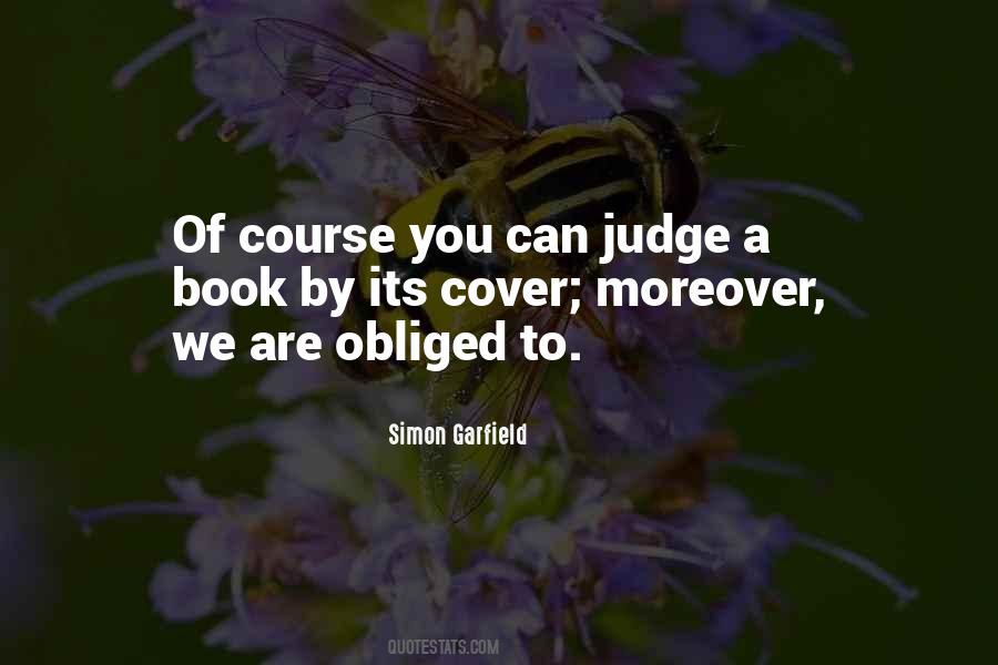 Judge Book By Cover Quotes #691925