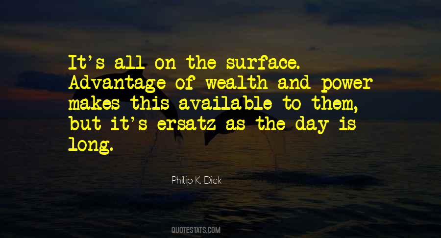 Quotes About Ersatz #480984