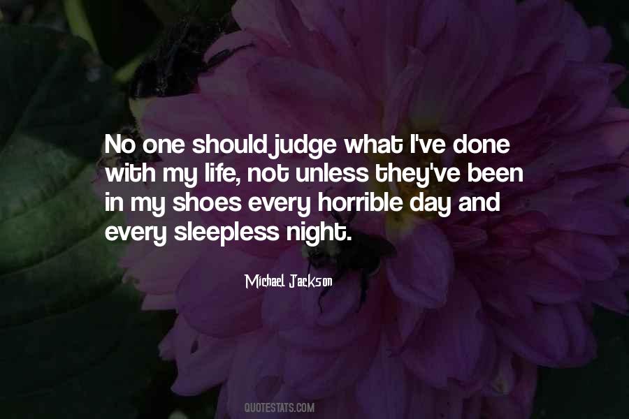 Judge No One Quotes #1055198