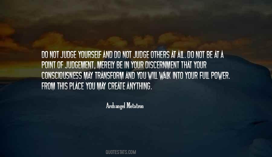 Judge Not Others Quotes #207399