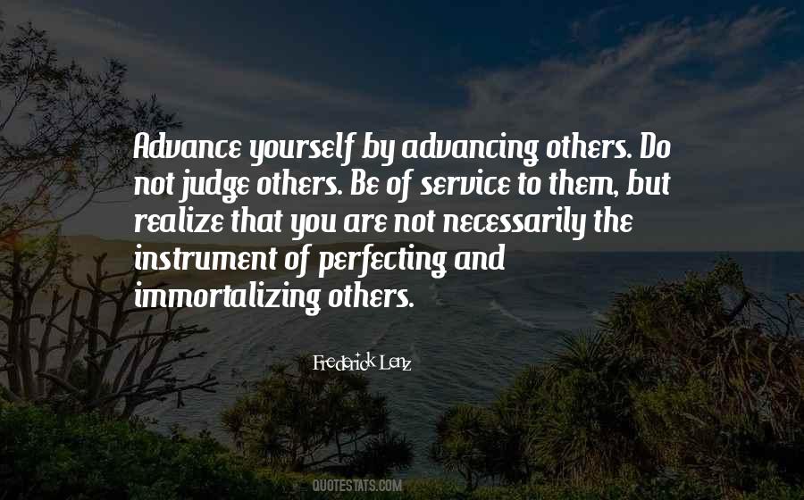 Judge Not Others Quotes #960207