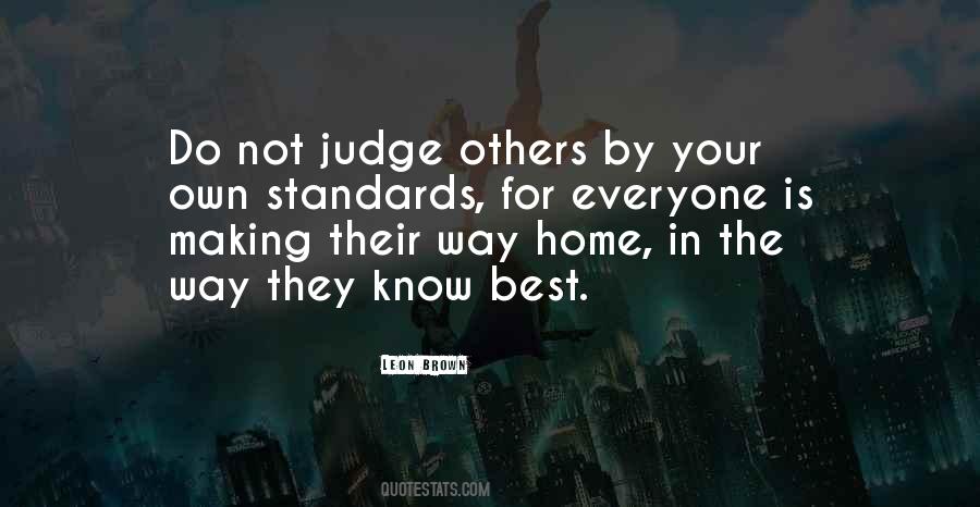 Judge Not Others Quotes #995857