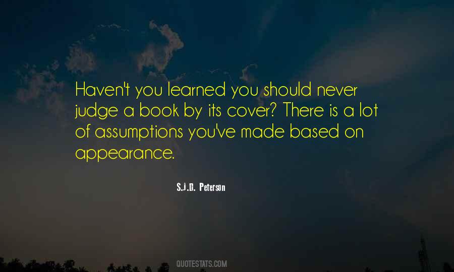 Judge On Appearance Quotes #211091