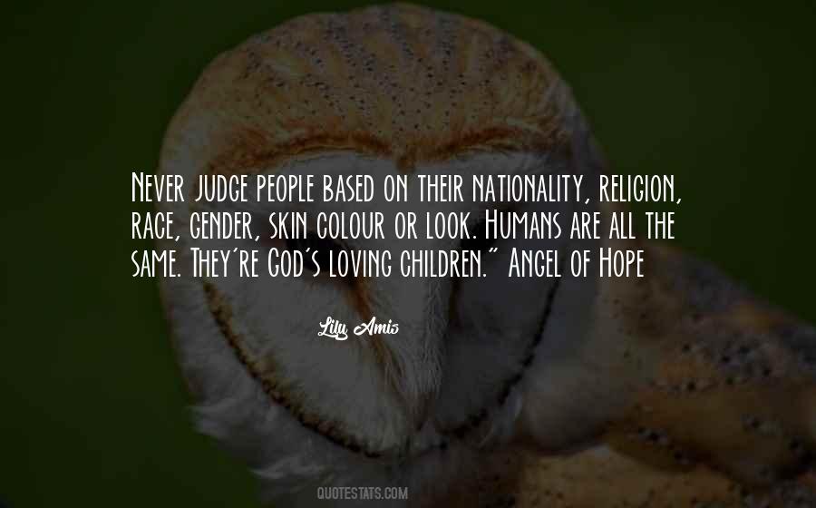 Judging Religion Quotes #661068