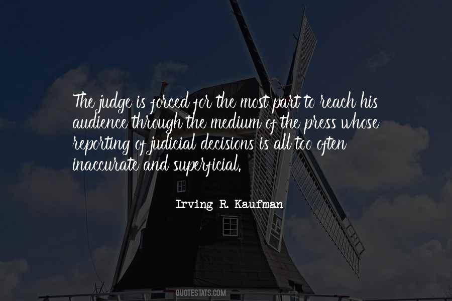 Judicial Quotes #1242767