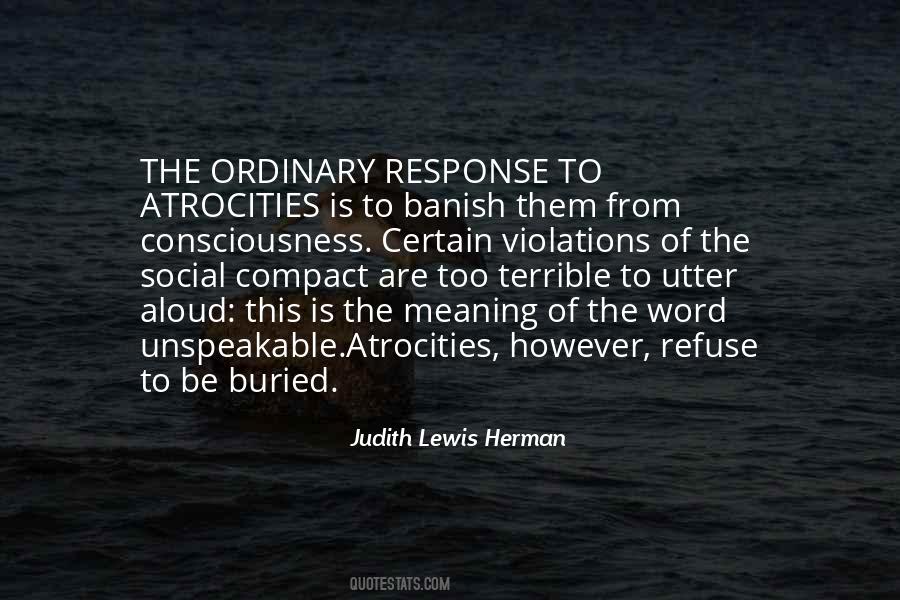 Judith Herman Quotes #1656936
