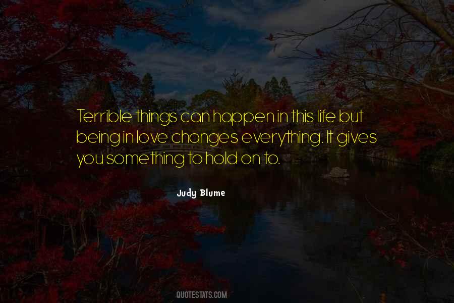 Judy Blume Love Quotes #1540390