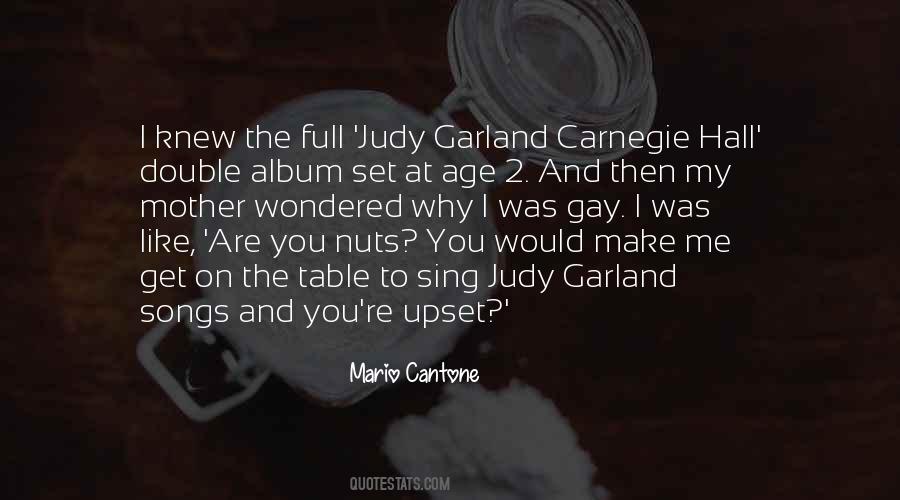 Judy Garland Carnegie Hall Quotes #1608221