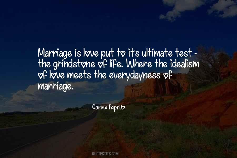 Quotes About Test Of Love #1011624