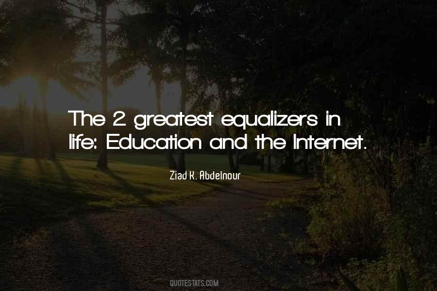 Quotes About Equalizers #460306