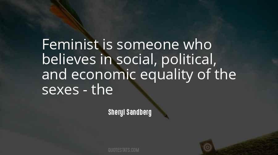 Quotes About Equality Of The Sexes #1497796