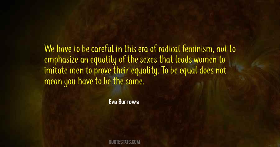 Quotes About Equality Of The Sexes #1873899