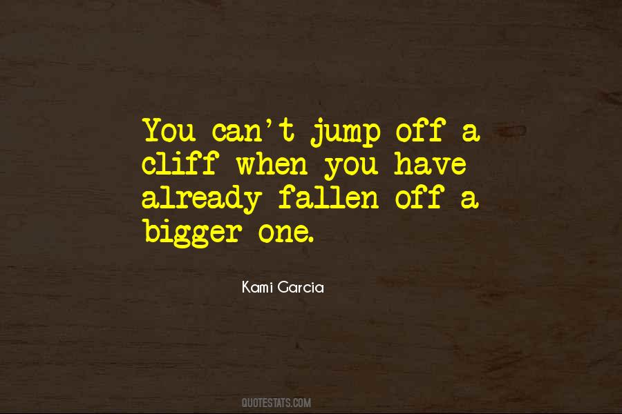 Jump Off Quotes #1058759